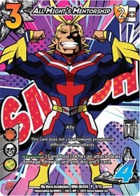 All Might's Mentorship - UniVersus: My Hero Academia: League of Villains DLC Pack - UniVersus card