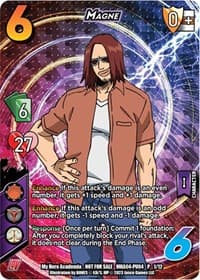 Magne (Plus Ultra Pack 4) - UniVersus: My Hero Academia Promo Cards - UniVersus card
