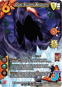 Dark Shadow Behemoth (Plus Ultra Pack 4) - UniVersus: My Hero Academia Promo Cards - UniVersus card