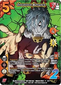 Insidious Advance (Plus Ultra Pack 4) - UniVersus: My Hero Academia Promo Cards - UniVersus card