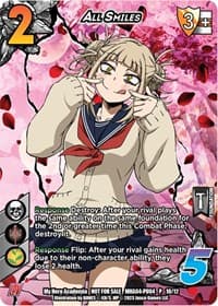 All Smiles (Plus Ultra Pack 4) - UniVersus: My Hero Academia Promo Cards - UniVersus card