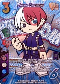 Shoto Todoroki - UniVersus: My Hero Academia: League of Villains DLC Pack - UniVersus card