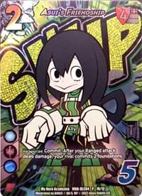 Asui's Friendship - UniVersus: My Hero Academia: League of Villains DLC Pack - UniVersus card