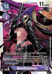 BeelStarmon - Starter Deck 14: Beelzemon Advanced Deck Set - Digimon Card Game card