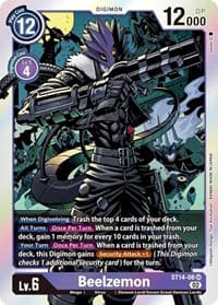 Beelzemon - Starter Deck 14: Beelzemon Advanced Deck Set - Digimon Card Game card