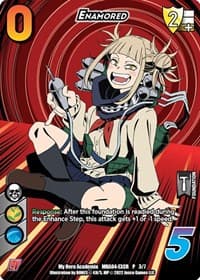 Enamored (League of Villains Extra Credit Series) - UniVersus: My Hero Academia Promo Cards - UniVersus card