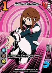 Infinite Potential (League of Villains Extra Credit Series) - UniVersus: My Hero Academia Promo Cards - UniVersus card
