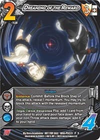 Dreaming of the Reward (Provisional Store Championship 2023) - UniVersus: My Hero Academia Promo Cards - UniVersus card