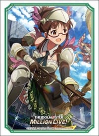 Bushiroad Sleeve Collection HG Vol.3494: THE IDOLM@STER Million Live! Welcome to the New St@ge - Ritsuko Akizuki (75-pack) - Bushiroad Card Sleeves - Card Sleeves card