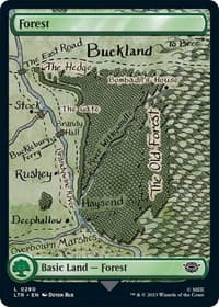Forest (0280) - Universes Beyond: The Lord of the Rings: Tales of Middle-earth - Magic: The Gathering card