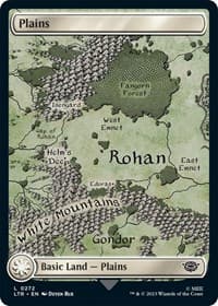Plains (0272) - Universes Beyond: The Lord of the Rings: Tales of Middle-earth - Magic: The Gathering card