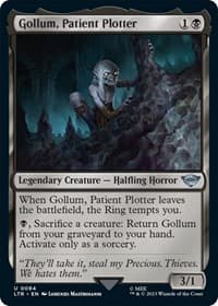 Gollum, Patient Plotter - Universes Beyond: The Lord of the Rings: Tales of Middle-earth - Magic: The Gathering card