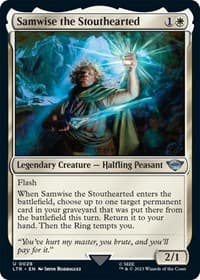 Samwise the Stouthearted - Universes Beyond: The Lord of the Rings: Tales of Middle-earth - Magic: The Gathering card