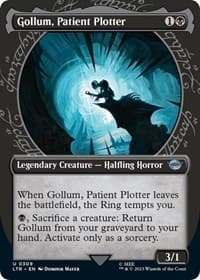 Gollum, Patient Plotter (Showcase) - Universes Beyond: The Lord of the Rings: Tales of Middle-earth - Magic: The Gathering card