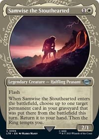 Samwise the Stouthearted (Showcase) - Universes Beyond: The Lord of the Rings: Tales of Middle-earth - Magic: The Gathering card