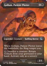 Gollum, Patient Plotter (Borderless) (LTR Bundle) - Unique and Miscellaneous Promos - Magic: The Gathering card