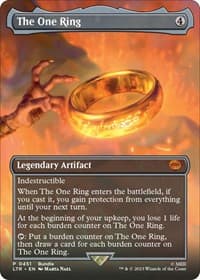 The One Ring (Borderless) (LTR Bundle) - Unique and Miscellaneous Promos - Magic: The Gathering card