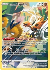 Galarian Zapdos - SWSH283 - SWSH: Sword & Shield Promo Cards - Pokemon card