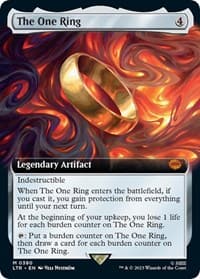 The One Ring (Extended Art) - Universes Beyond: The Lord of the Rings: Tales of Middle-earth - Magic: The Gathering card