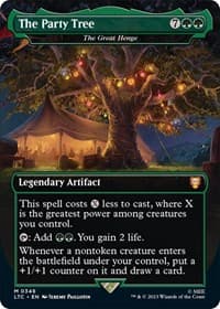 The Party Tree - The Great Henge (Borderless) - Commander: The Lord of the Rings: Tales of Middle-earth - Magic: The Gathering card