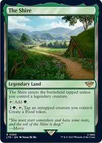 The Shire - Universes Beyond: The Lord of the Rings: Tales of Middle-earth - Magic: The Gathering card