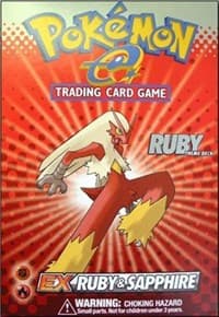 EX Ruby & Sapphire Theme Deck - "Ruby" [Blaziken] - EX Team Magma vs Team Aqua - Pokemon card