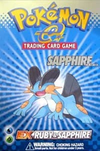 EX Ruby & Sapphire Theme Deck - "Sapphire" [Swampert] - EX Team Magma vs Team Aqua - Pokemon card