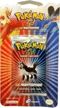 Ruby & Sapphire Single Pack Blister - EX Ruby and Sapphire - Pokemon card