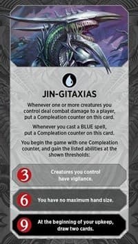 Jin-Gitaxias Praetor Alignment Card - Unique and Miscellaneous Promos - Magic: The Gathering card