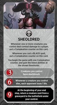 Sheoldred Praetor Alignment Card - Unique and Miscellaneous Promos - Magic: The Gathering card