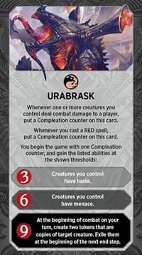 Urabrask Praetor Alignment Card - Unique and Miscellaneous Promos - Magic: The Gathering card