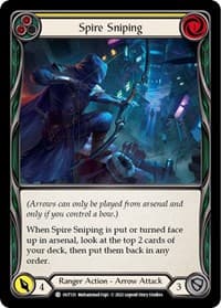 Spire Sniping (Yellow) - Outsiders - Flesh and Blood TCG card