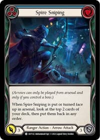 Spire Sniping (Blue) - Outsiders - Flesh and Blood TCG card