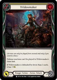 Widowmaker (Yellow) - Outsiders - Flesh and Blood TCG card