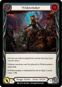 Widowmaker (Blue) - Outsiders - Flesh and Blood TCG card