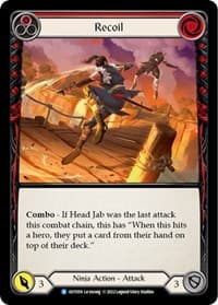 Recoil (Red) - Outsiders - Flesh and Blood TCG card