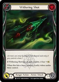 Withering Shot (Yellow) - Outsiders - Flesh and Blood TCG card