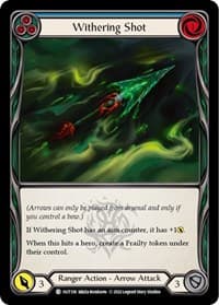 Withering Shot (Blue) - Outsiders - Flesh and Blood TCG card