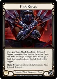 Flick Knives - Outsiders - Flesh and Blood TCG card