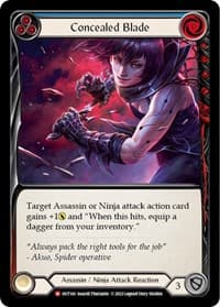 Concealed Blade - Outsiders - Flesh and Blood TCG card