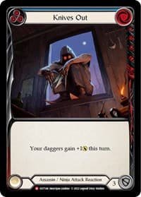 Knives Out - Outsiders - Flesh and Blood TCG card