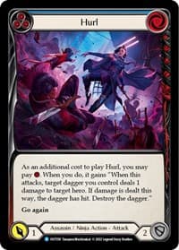 Hurl (Blue) - Outsiders - Flesh and Blood TCG card