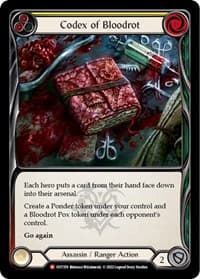 Codex of Bloodrot - Outsiders - Flesh and Blood TCG card