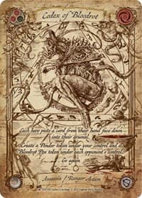 Codex of Bloodrot (Marvel) - Outsiders - Flesh and Blood TCG card