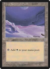 Snow-Covered Plains - Ice Age - Magic: The Gathering card