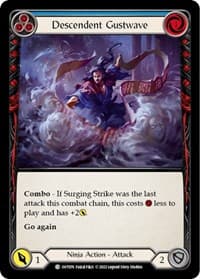 Descendent Gustwave (Blue) - Outsiders - Flesh and Blood TCG card