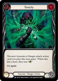 Toxicity (Blue) - Outsiders - Flesh and Blood TCG card