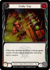 Frailty Trap (Red) - Outsiders - Flesh and Blood TCG card