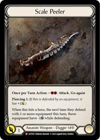 Scale Peeler (OUT010) - Outsiders - Flesh and Blood TCG card