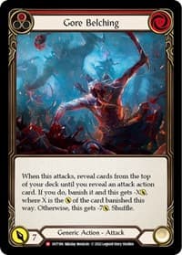 Gore Belching - Outsiders - Flesh and Blood TCG card
